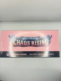 Pokemon Center Chaos Rising Elite Trainer Box ETB PC Exclusive New Factory Seale - Image 5