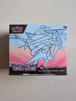 Pokemon TCG Chaos Rising Pokemon Center ETB and 2x Booster Bundle | Sealed - Image 2