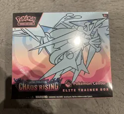 Chaos Rising Pokemon Center Elite Trainer Box PKC ETB - New & Sealed - Image 1