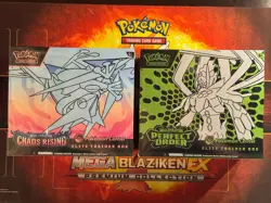 Sealed Pokemon Center Exclusive ETB Lot (2) Perfect Order & Chaos Rising - Minty - Image 1