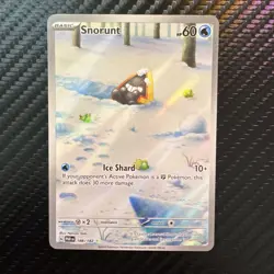 Pokemon Snorunt 188/182 Illustration Rare Paradox Rift Pokemon Holo Near Mint - Image 1