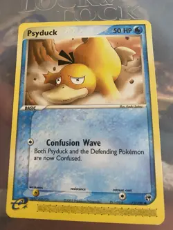 Pokemon EX Sandstorm Psyduck Card 73/100 Near Mint Condition Non Holo Rare TCG - Image 1
