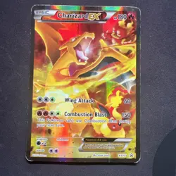 Pokemon TCG Charizard EX XY121 Black Star Promo DMG Condition - Image 1
