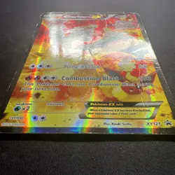 Pokemon TCG Charizard EX XY121 Black Star Promo DMG Condition - Image 2