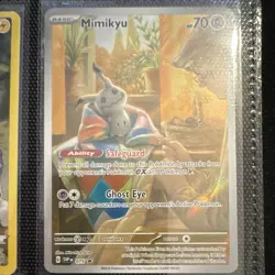 Mimikyu SVP 075 Scarlet & Violet Promo Holo Pokemon TCG English 2024 HP70 - Image 1