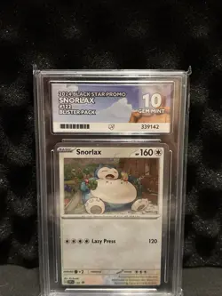 Snorlax #122 ACE 10 Gem Mint Cosmos Holo Pokemon S/V Black Star Promo - Image 1