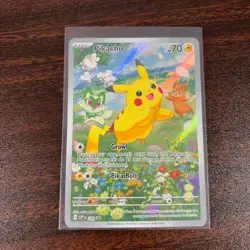 Pokemon Pikachu 088 Scarlet & Violet Black Star Promo Card Holo Near Mint - Image 1