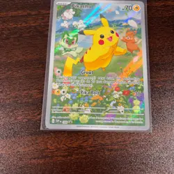 Pokemon Pikachu 088 Scarlet & Violet Black Star Promo Card Holo Near Mint - Image 3