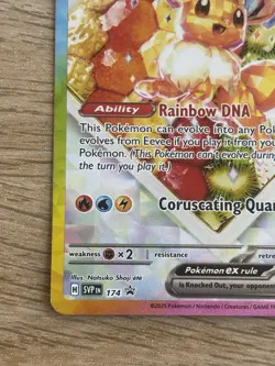 Eevee EX SVP 174 Pokemon TCG S&V Prismatic Evolutions UPC Black Star Promo - Image 5
