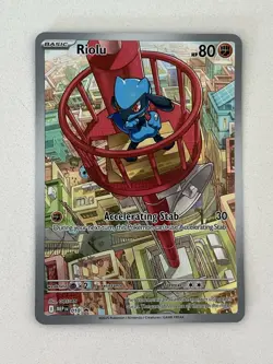 Riolu - MEP 010 - Mega Evolutions Black Star Promo - NM - Pokemon TCG - Image 1
