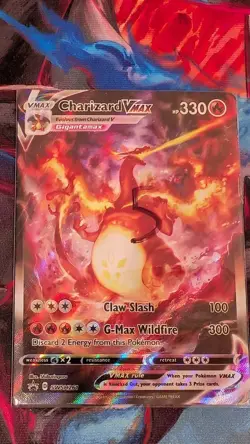 Pokemon TCG Charizard VMAX SWSH261 Black Star Promo Sword & Shield Promo - Image 2