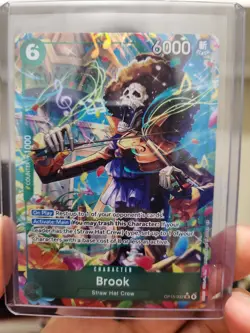 Brook OP15-032 SR Alt Art One Piece Card Game NM English - Image 1