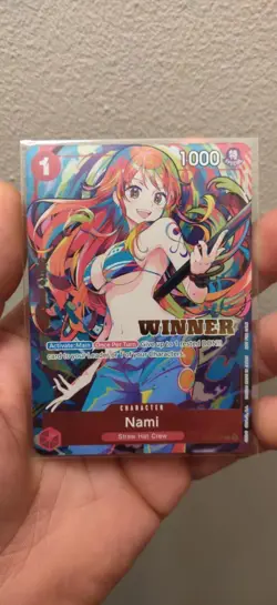 Nami 2025 New Year Event Winner ST01-007 One Piece Promo Foil Sealed - Image 1