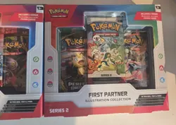 Pokemon TCG First Partner Illustration Collection Series 1 and 2 Sealed Set - Image 2
