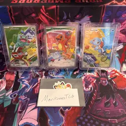 Pokemon TCG First Partner Illustration Collection Series 1 Kanto GEN 1 Set NM - Image 1