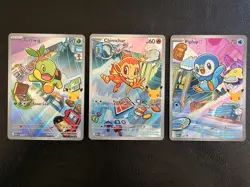 Pokemon TCG First Partner Illustration Collection Series 1 Gen 4 Sinnoh - MINT - Image 1