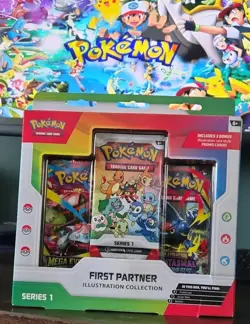 Pokemon TCG First Partner Illustration Collection Series 1 NEW & SEALED - Image 1