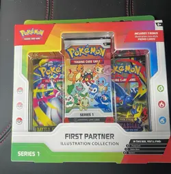 Pokemon TCG First Partner Illustration Collection Series 1 Sealed - Image 1