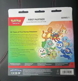 Pokemon TCG First Partner Illustration Collection Series 1 Sealed - Image 2