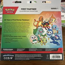 4 x Pokemon TCG First Partner Illustration Collection Series 1 Sealed - Image 3