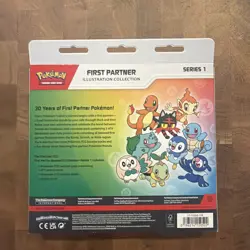 Pokemon TCG First Partner Illustration Collection Box Series 1 Sealed New - Image 2