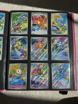 Pokemon TCG First Partner Illustration Collection Series 1 Full Set of 9 Cards - Image 1