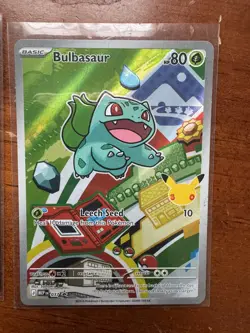 Pokemon TCG First Partner Illustration Collection Series 1 Kanto GEN 1 Starters - Image 4