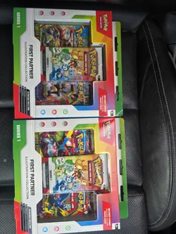 Pokemon TCG First Partner Illustration Collection Series 1 Sealed X2 - Image 1