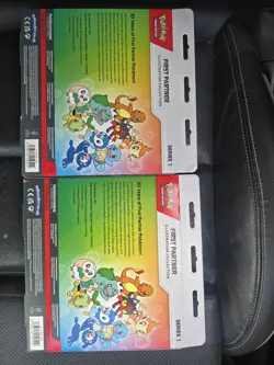 Pokemon TCG First Partner Illustration Collection Series 1 Sealed X2 - Image 2