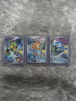 Pokemon TCG First Partner Illustration Collection Series 1 Gen 4 Sinnoh Starters - Image 3