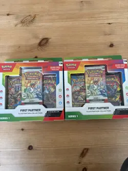 Pokemon TCG First Partner Illustration Collection - Series 1 - Sealed x2 - Image 1