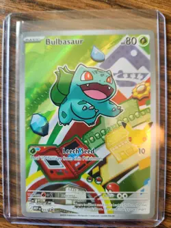 Pokemon TCG First Partner Series 1 Illustration Collection Kanto Starters - Image 3