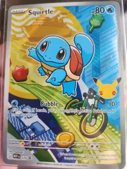 Pokemon TCG First Partner Series 1 Illustration Collection Kanto Starters - Image 4