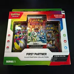 Pokemon TCG First Partner Illustration Collection Series 1 Sealed Box - Image 1