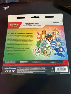 Pokemon TCG First Partner Illustration Collection Series 1 Sealed Box - Image 2