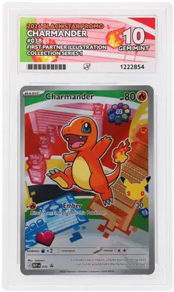 Charmander 038 First Partner Illustration Collection Series 1 Pokemon TCG ACE 10 - Image 1