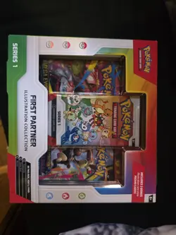 Pokemon TCG First Partner Illustration Collection Series 1 Sealed Box X3 - Image 2