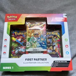 Pokemon TCG First Partner Illustration Collection Series 1 Box 3 Promo EN 2022 - Image 1