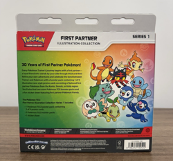 Pokemon TCG First Partner Illustration Collection Series 1 : 3-Packs Sealed - Image 3