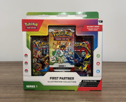 Pokemon TCG First Partner Illustration Collection Series 1 : 3-Packs Sealed - Image 4