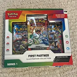 Pokemon TCG First Partner Illustration Collection Series 1 Promo Box 2021 EN - Image 1