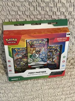 Pokemon TCG First Partner Illustration Collection Series 1 Promo Box 2021 EN - Image 2