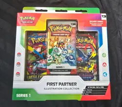 Pokemon TCG First Partner Illustration Collection Series 1 Promo Box- Sealed - Image 1