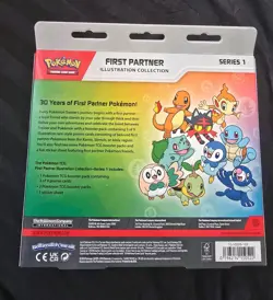 Pokemon TCG First Partner Illustration Collection Series 1 Promo Box- Sealed - Image 2