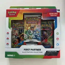 Pokemon TCG First Partner Illustration Collection Series 1 Box - Image 1