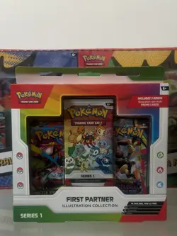 Pokemon TCG First Partner Illustration Collection Series 1 sealed - Image 1