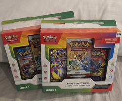 2x Pokemon TCG First Partner Illustration Collection Series 1 - Image 1