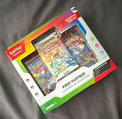 Pokemon TCG First Partner Illustration Collection Series 1 Promo Box 2021 EN 3 - Image 1