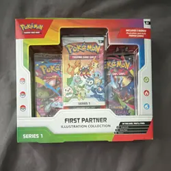 Pokemon TCG First Partner Illustration Collection Series 1 Promo Box 2021 EN 3 - Image 2