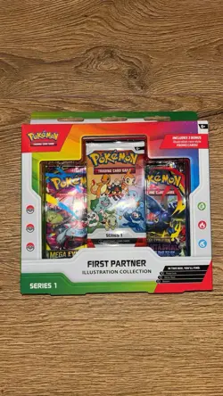 Pokemon TCG First Partner Illustration Collection Series 1 Promo Box English✅ - Image 2